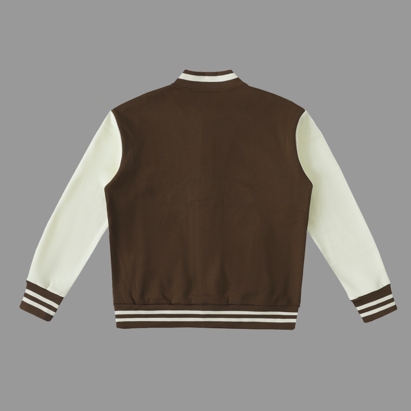 Veste universitaire en polaire bicolore