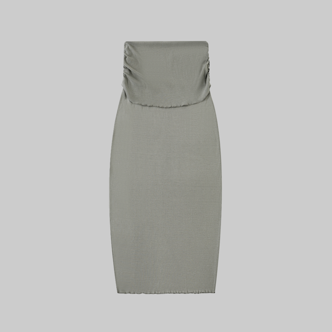 Jupe maxi moulante aux hanches