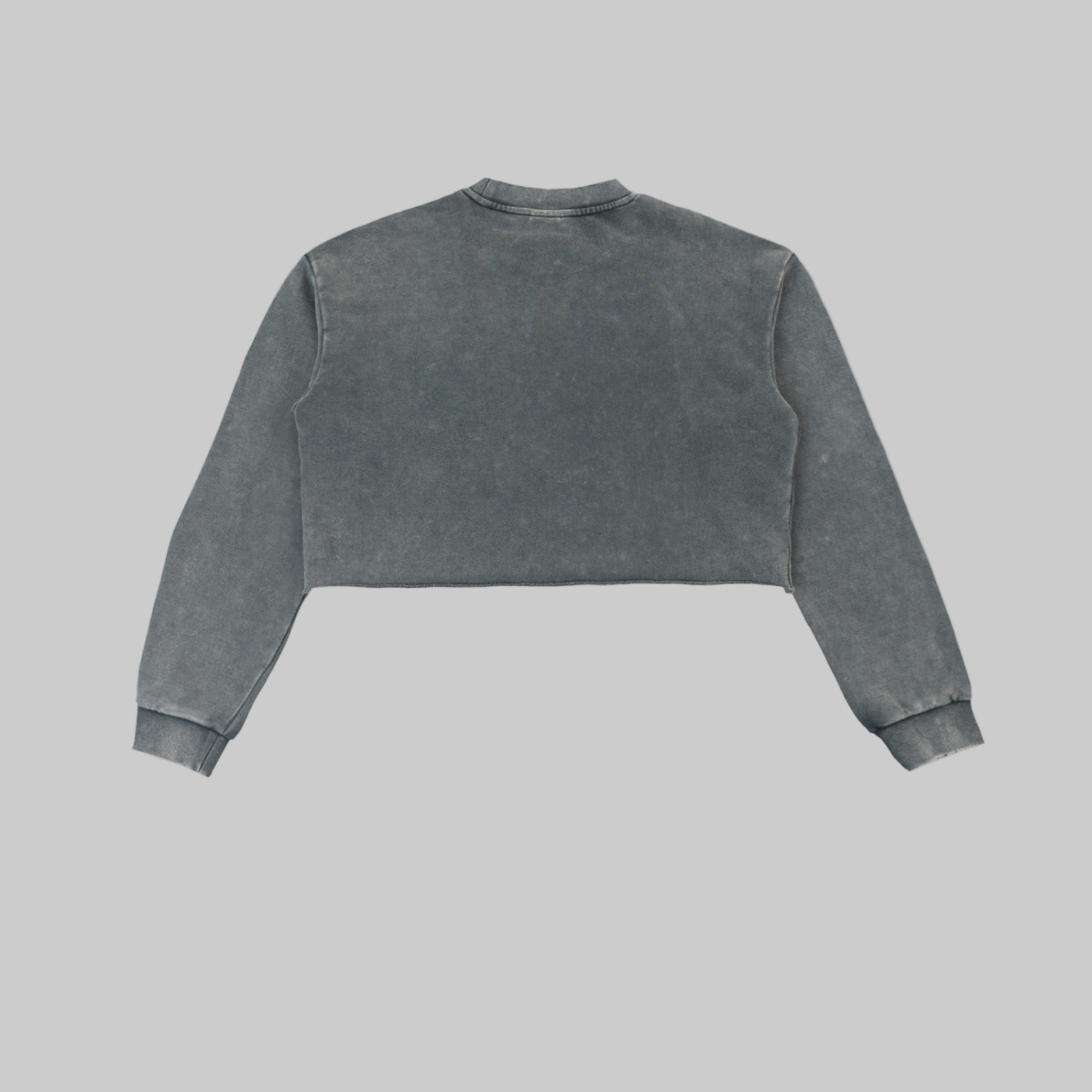 Sweat-shirt à bords francs délavés