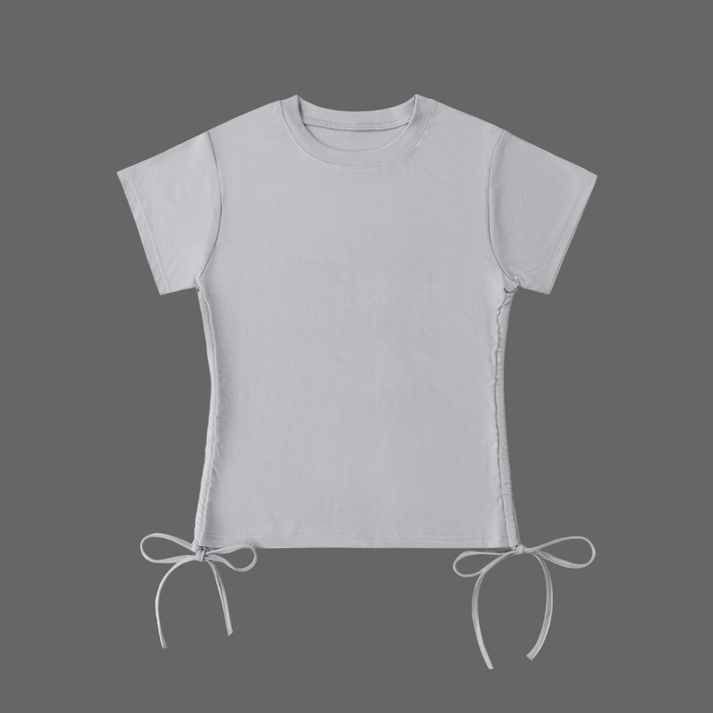 T-shirt essentiel à cordon de serrage