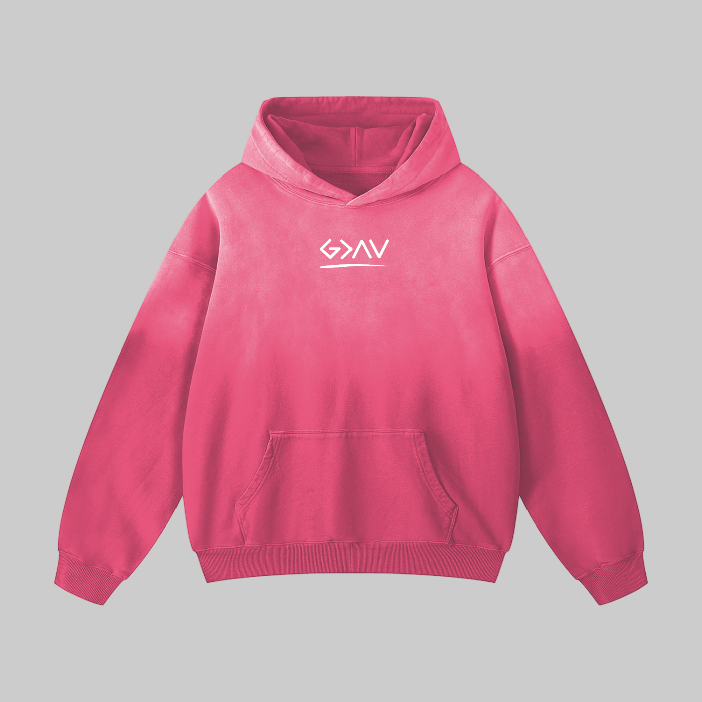 Hoodie oversized Sunfade lourd