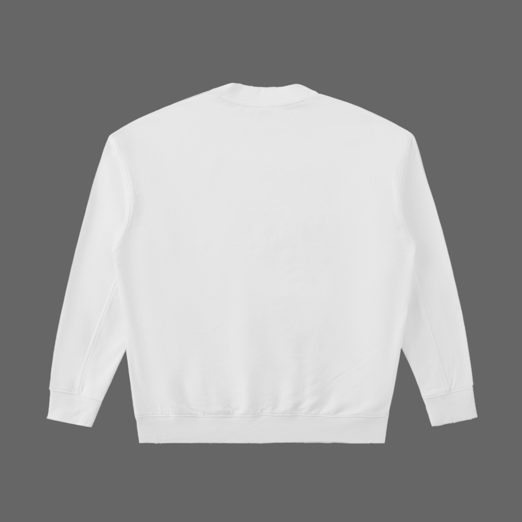 Sweat-shirt à épaules tombantes