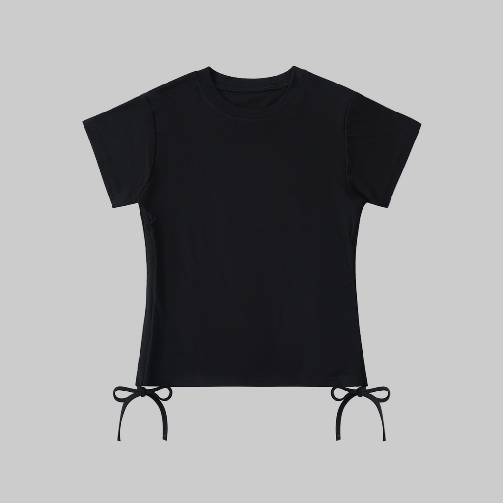 T-shirt essentiel à cordon de serrage