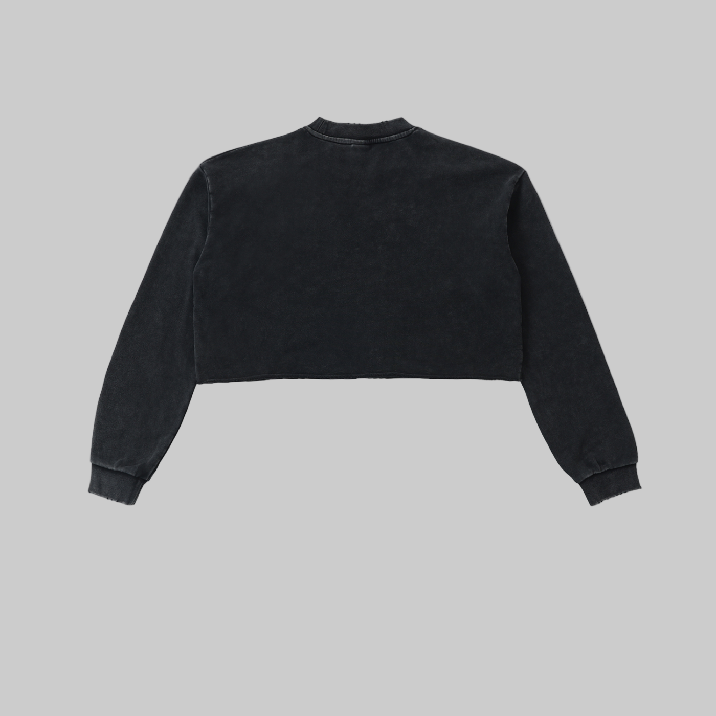 Sweat-shirt à bords francs délavés