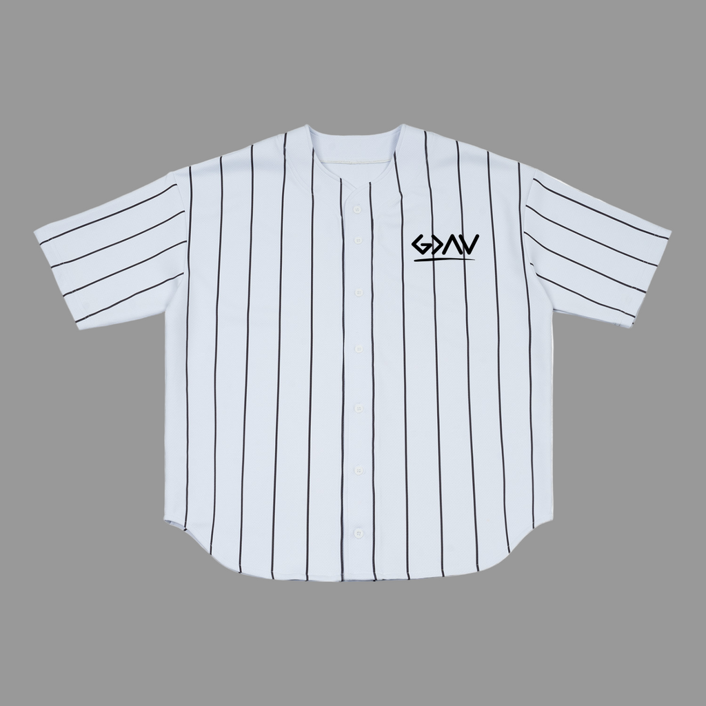 Maillot de baseball à rayures