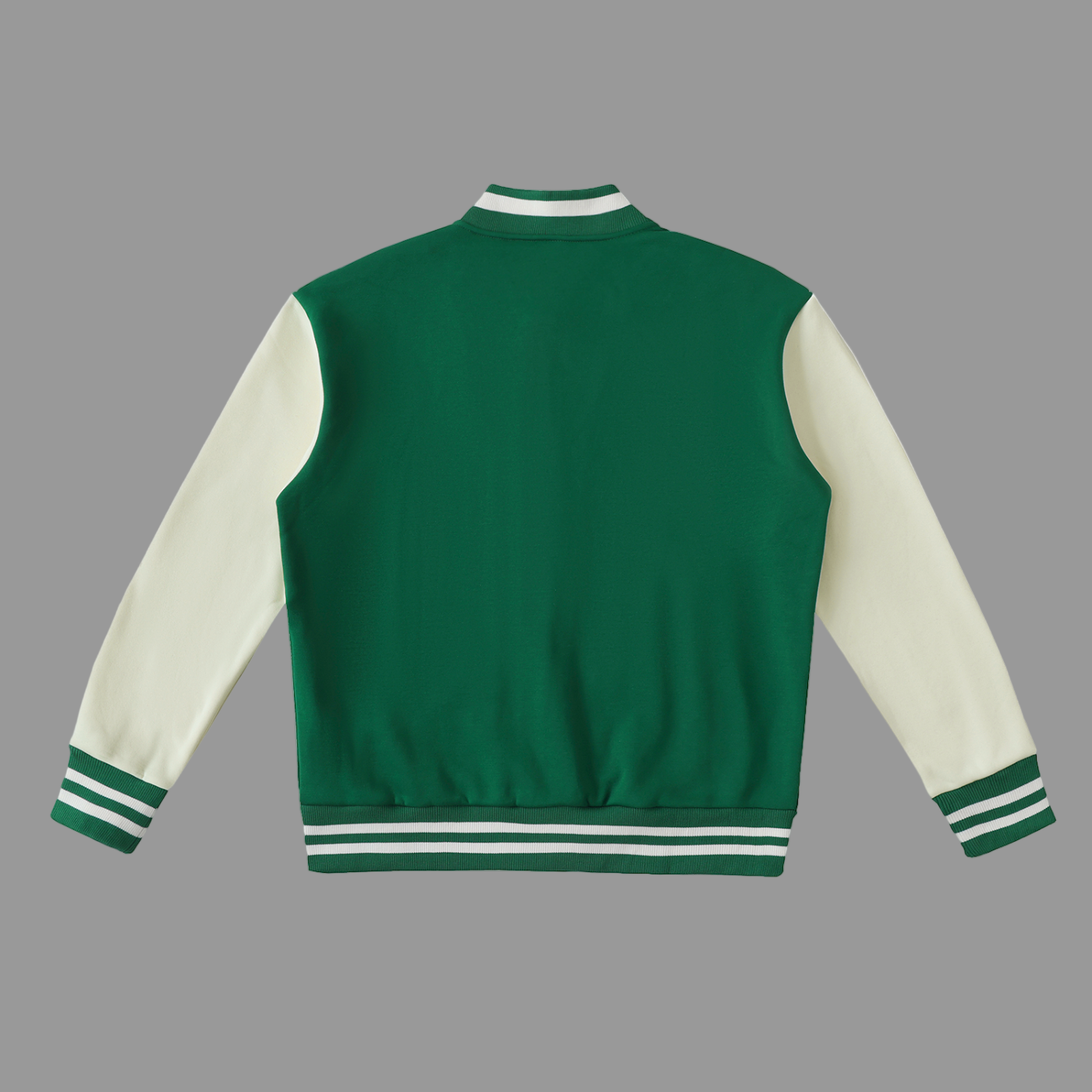 Veste universitaire en polaire bicolore