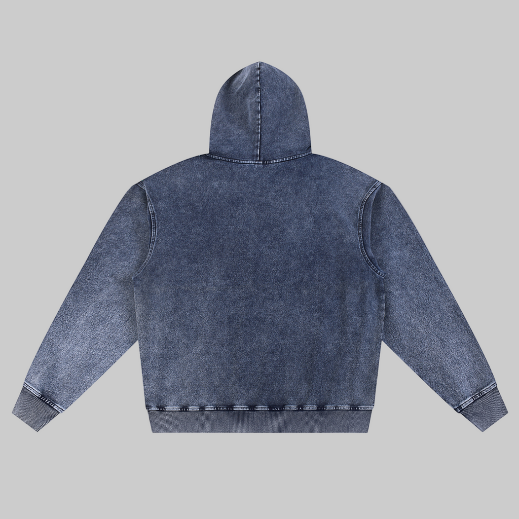Snow Wash Oversized Hoodie