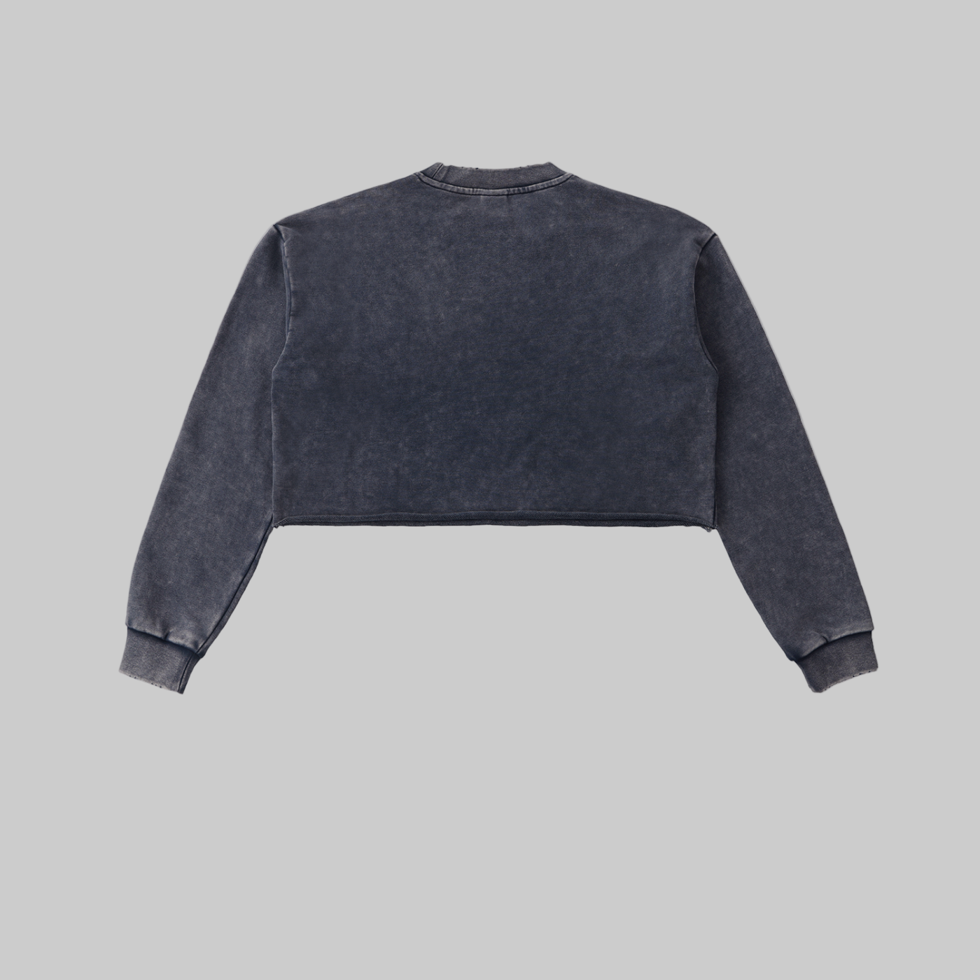 Sweat-shirt à bords francs délavés