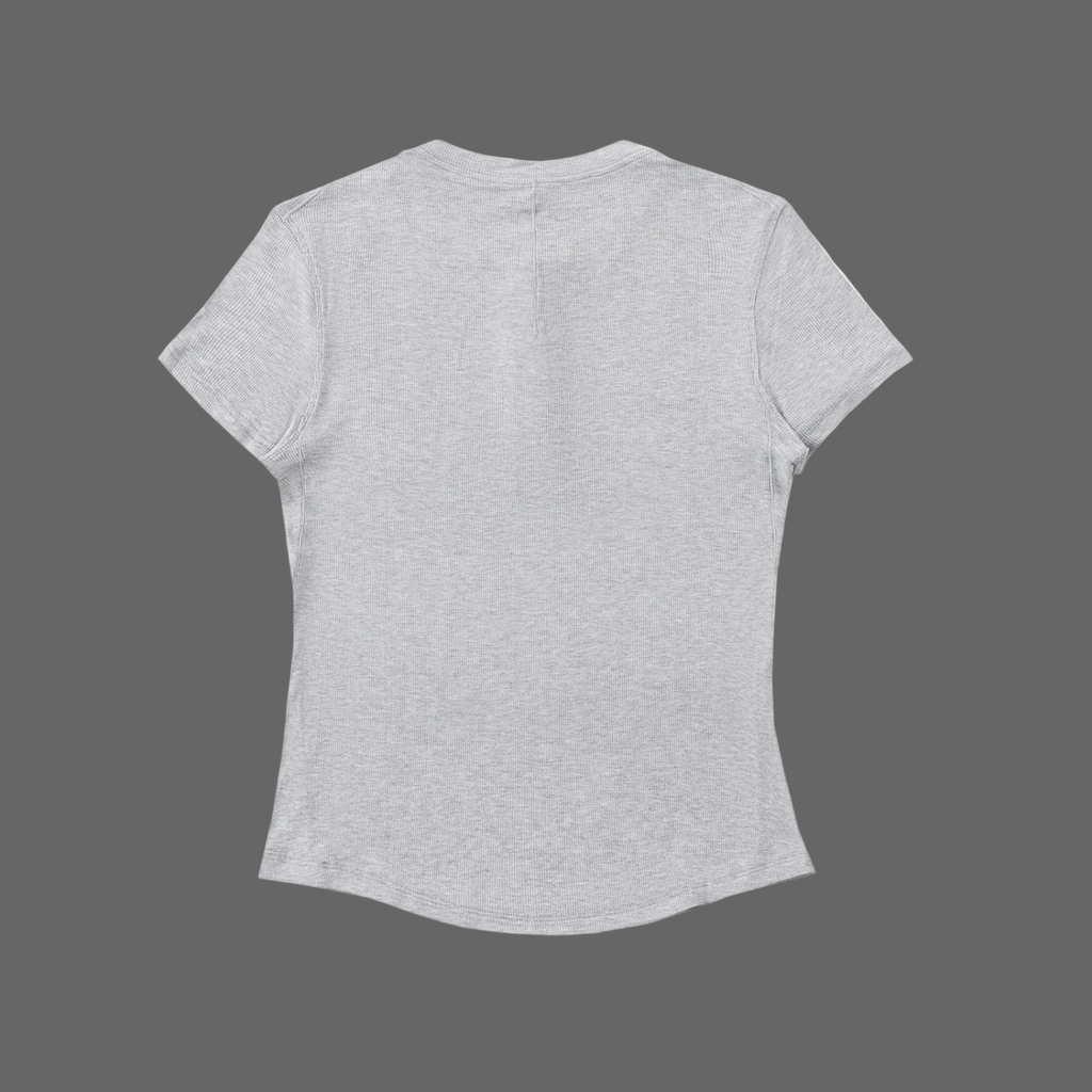 T-shirt Henley moulant en modal