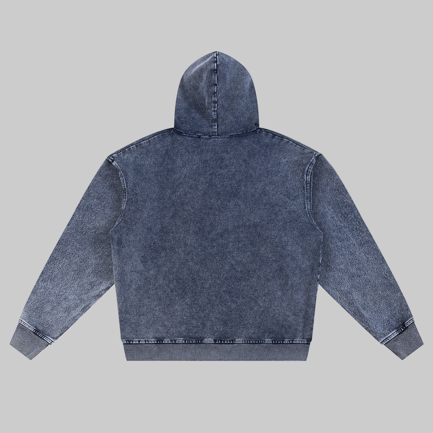 Sweat à capuche zippé oversize