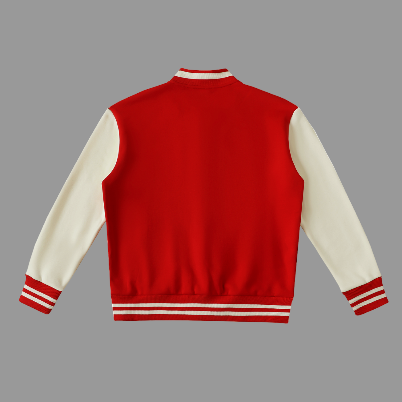 Veste universitaire en polaire bicolore