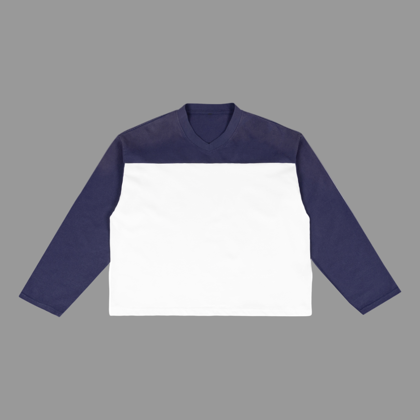 T-shirt à blocs dégradées par le soleil