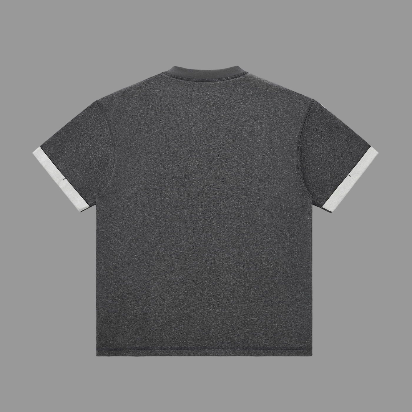 T-shirt à poignets contrastés