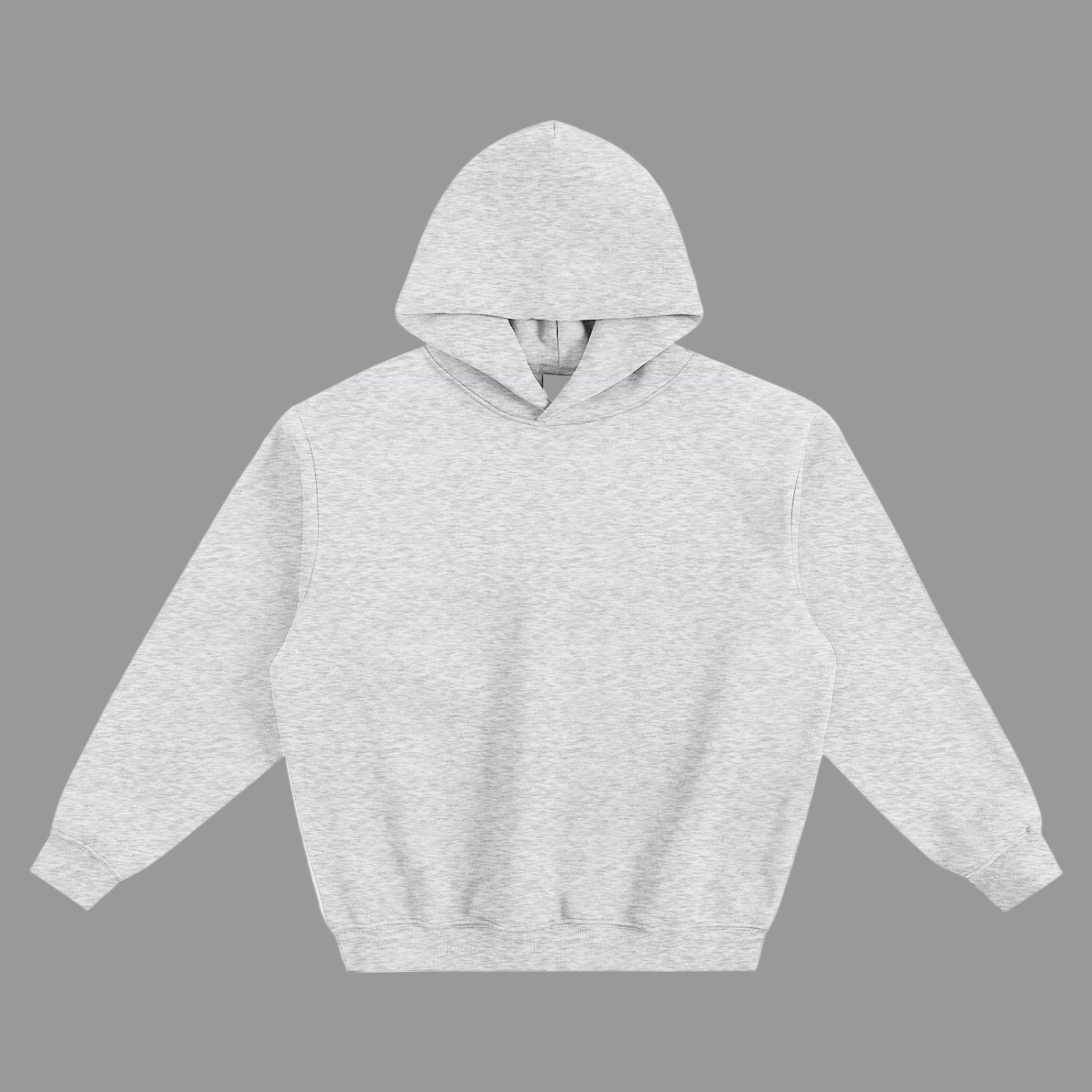 Hoodie carré en polaire