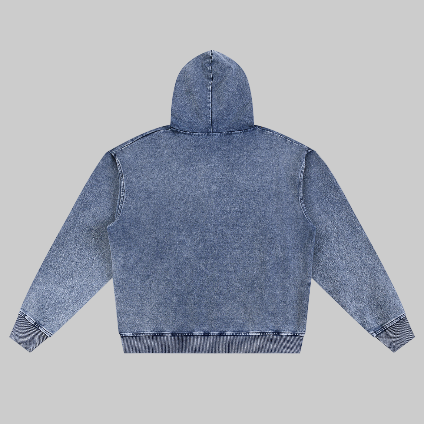 Sweat à capuche zippé oversize