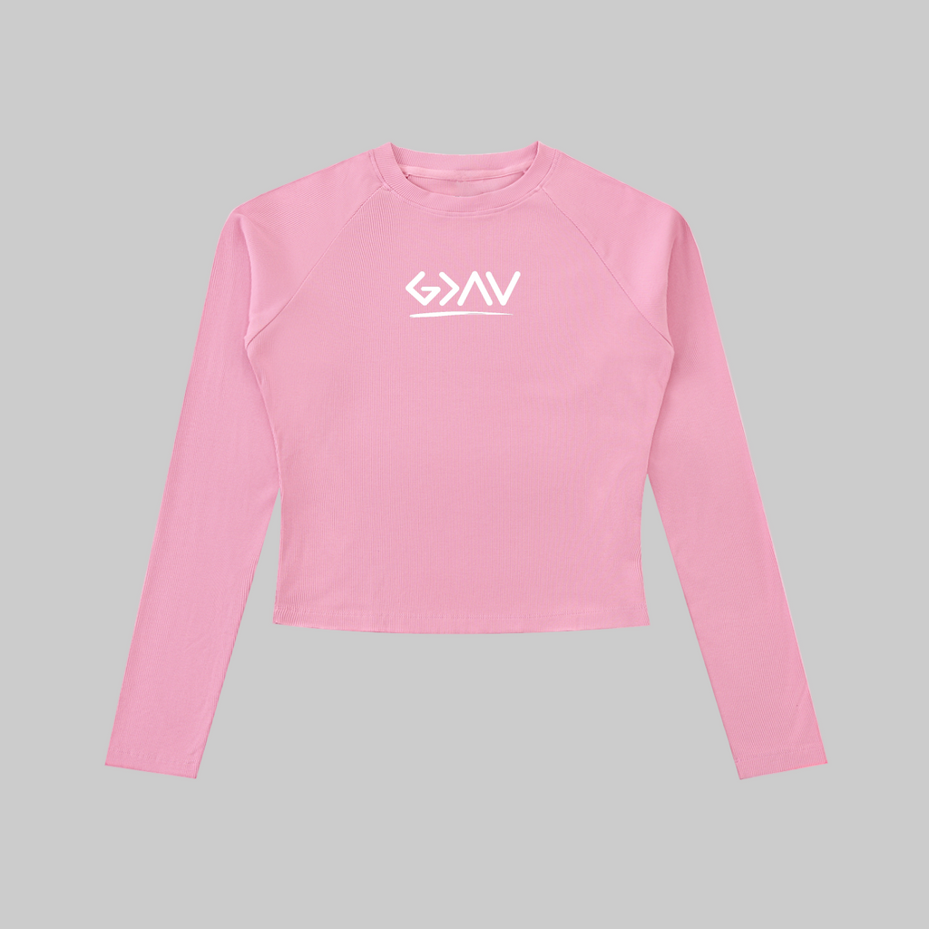 T-shirt slim à manches longues