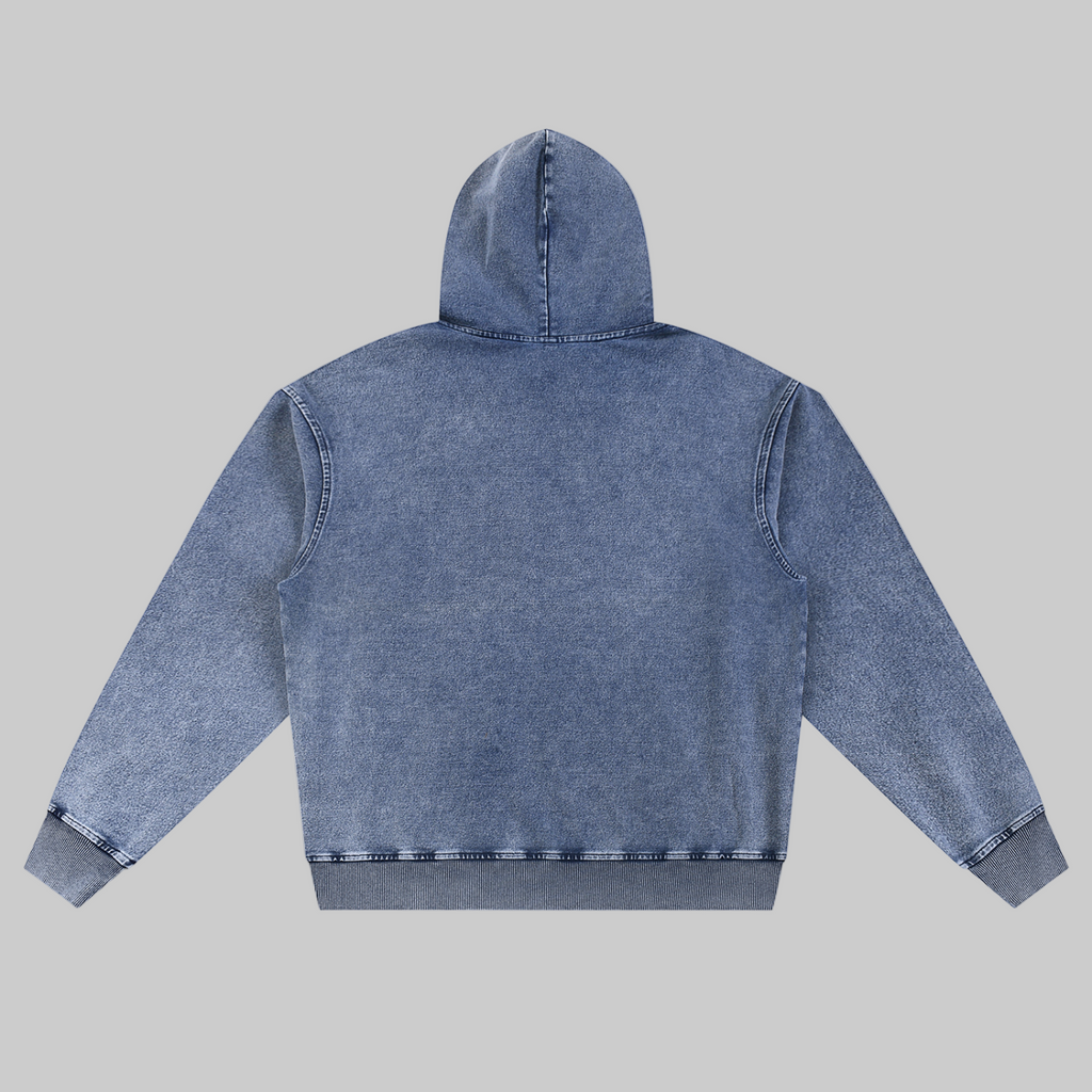 Snow Wash Oversized Hoodie