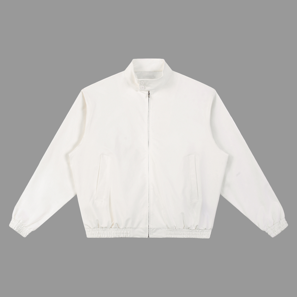 blouson aviateur à col montant