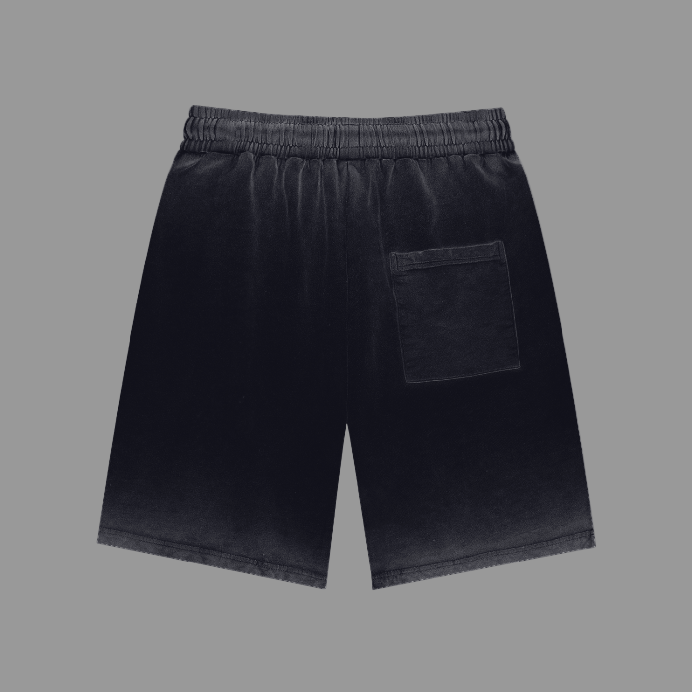 Short de survêtement teint à l'envers