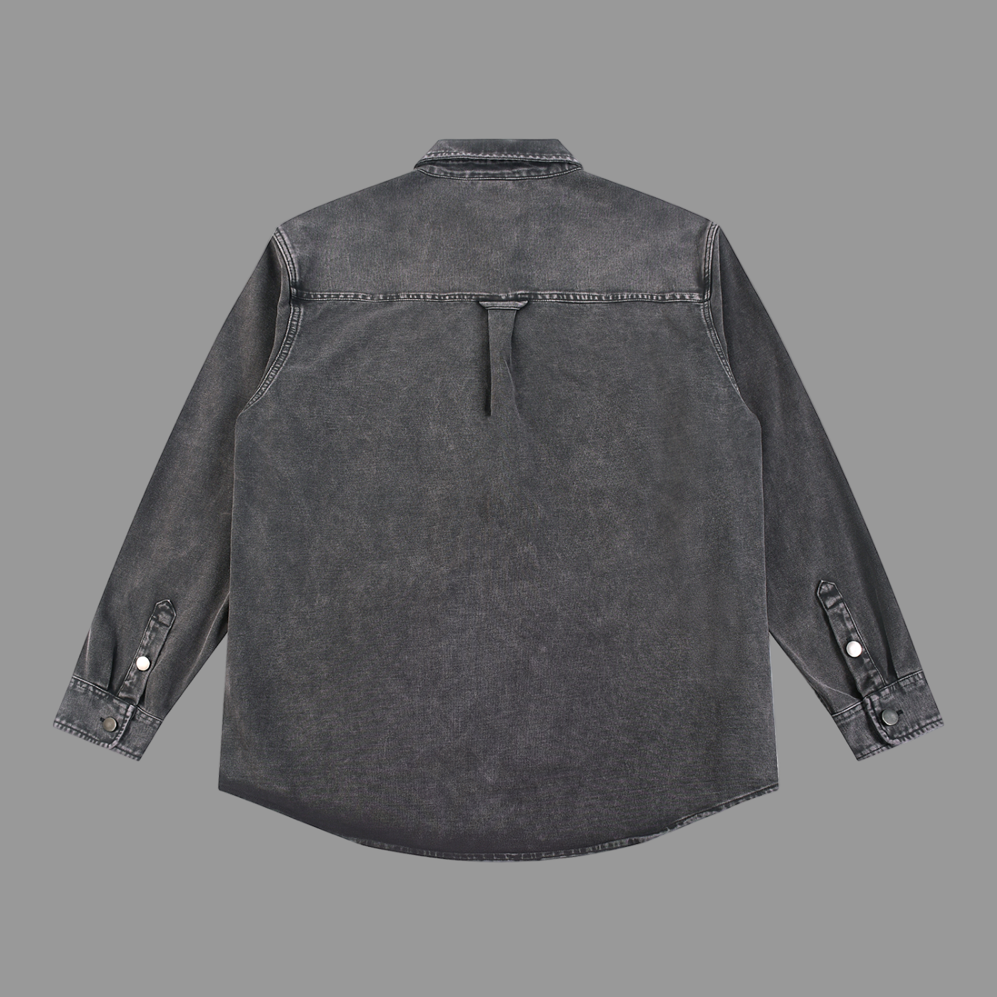 Veste en denim épais délavé vintage