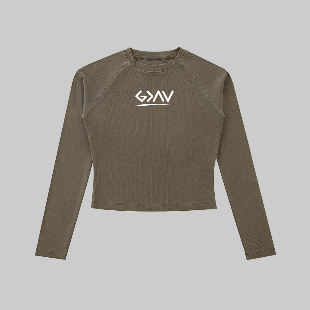 T-shirt slim à manches longues