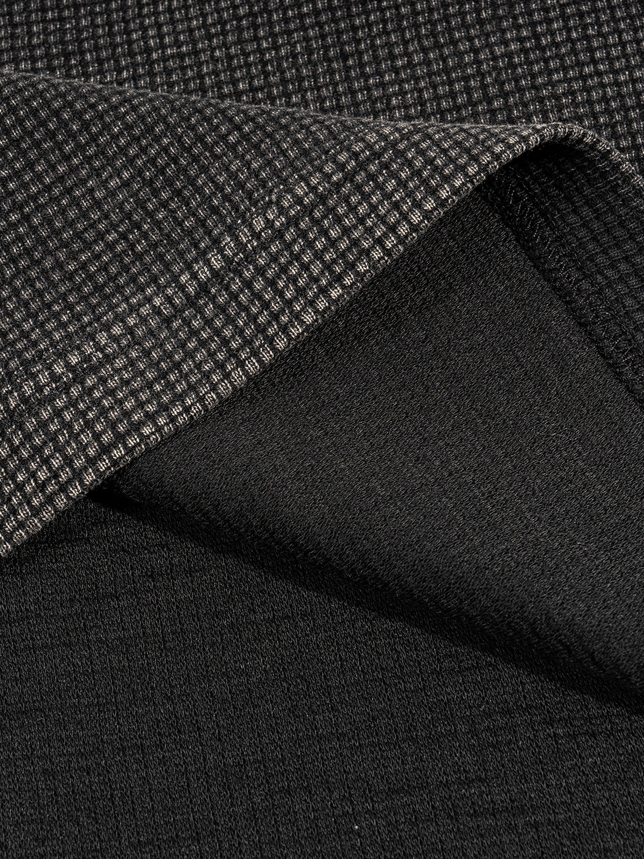 T-shirt texturé gaufré délavé à la coupe carrée