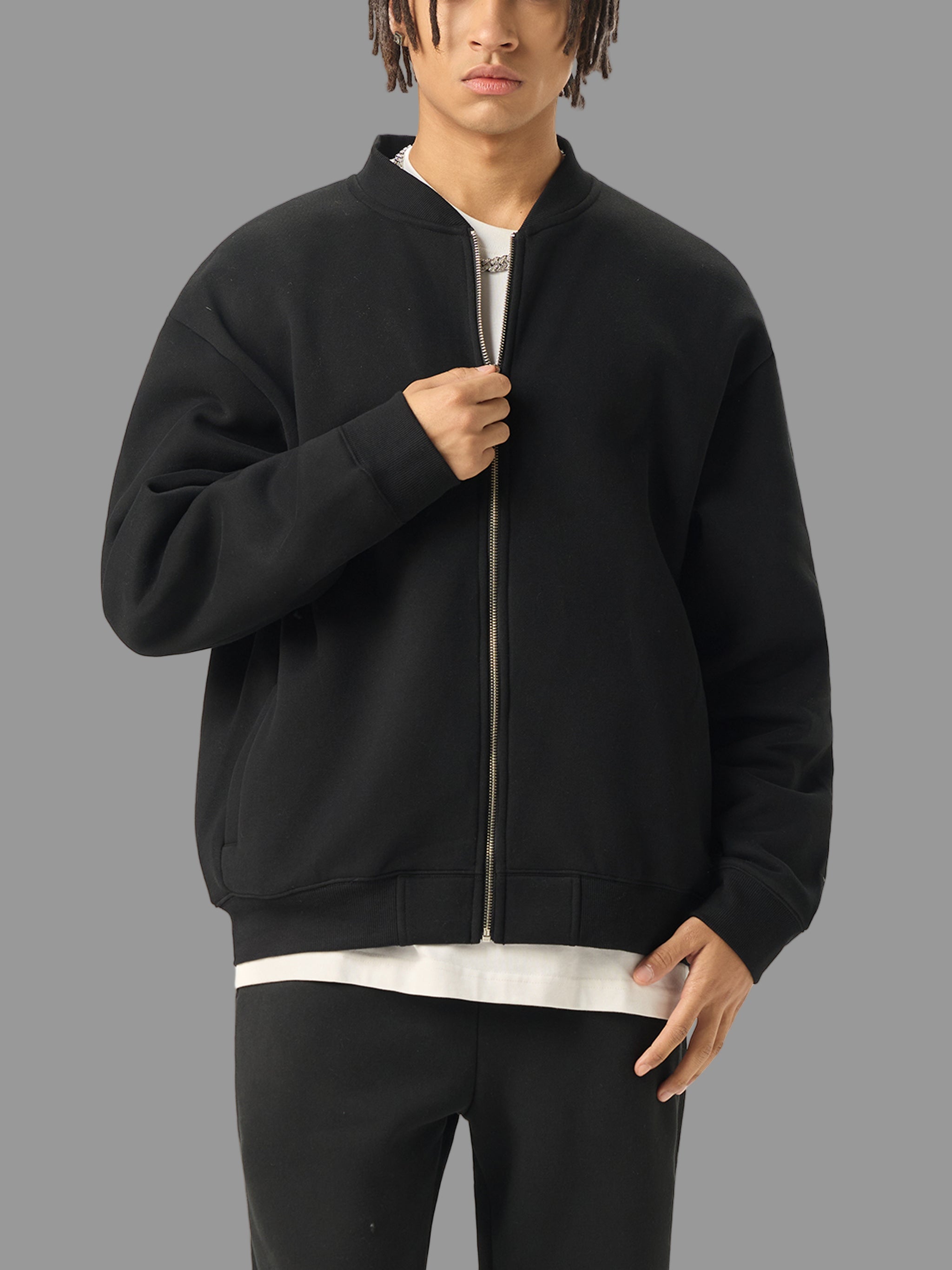 Veste universitaire polaire zippée essentielle