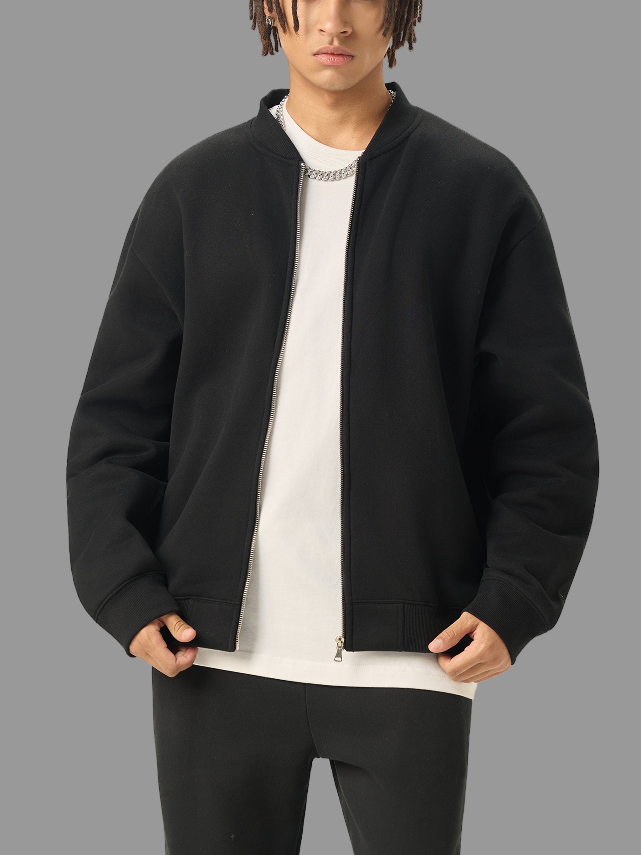 Veste universitaire polaire zippée essentielle