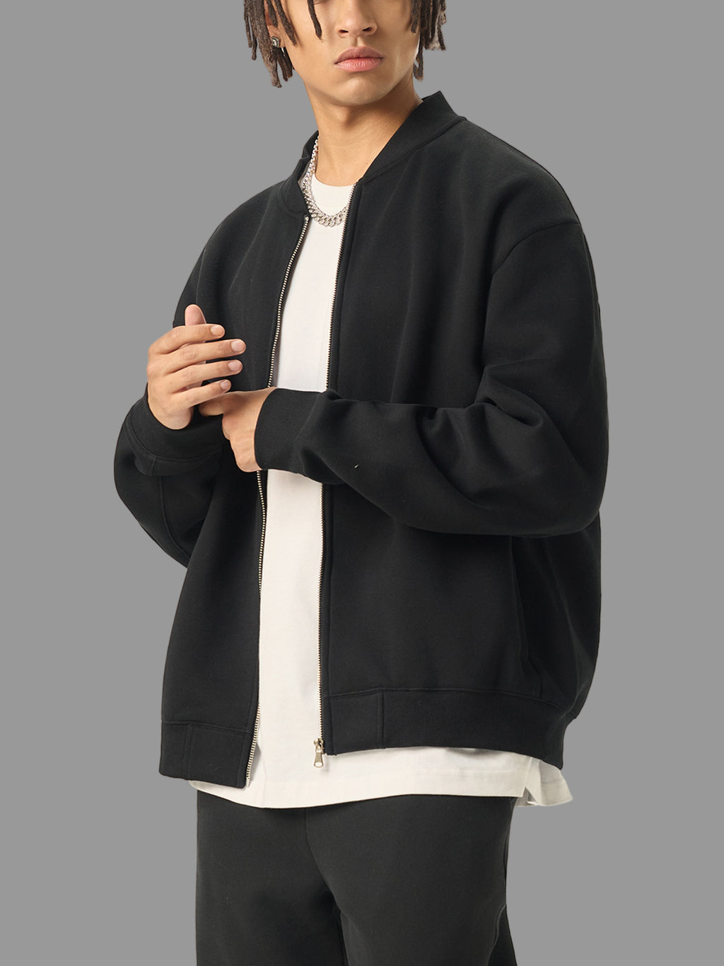 Veste universitaire polaire zippée essentielle