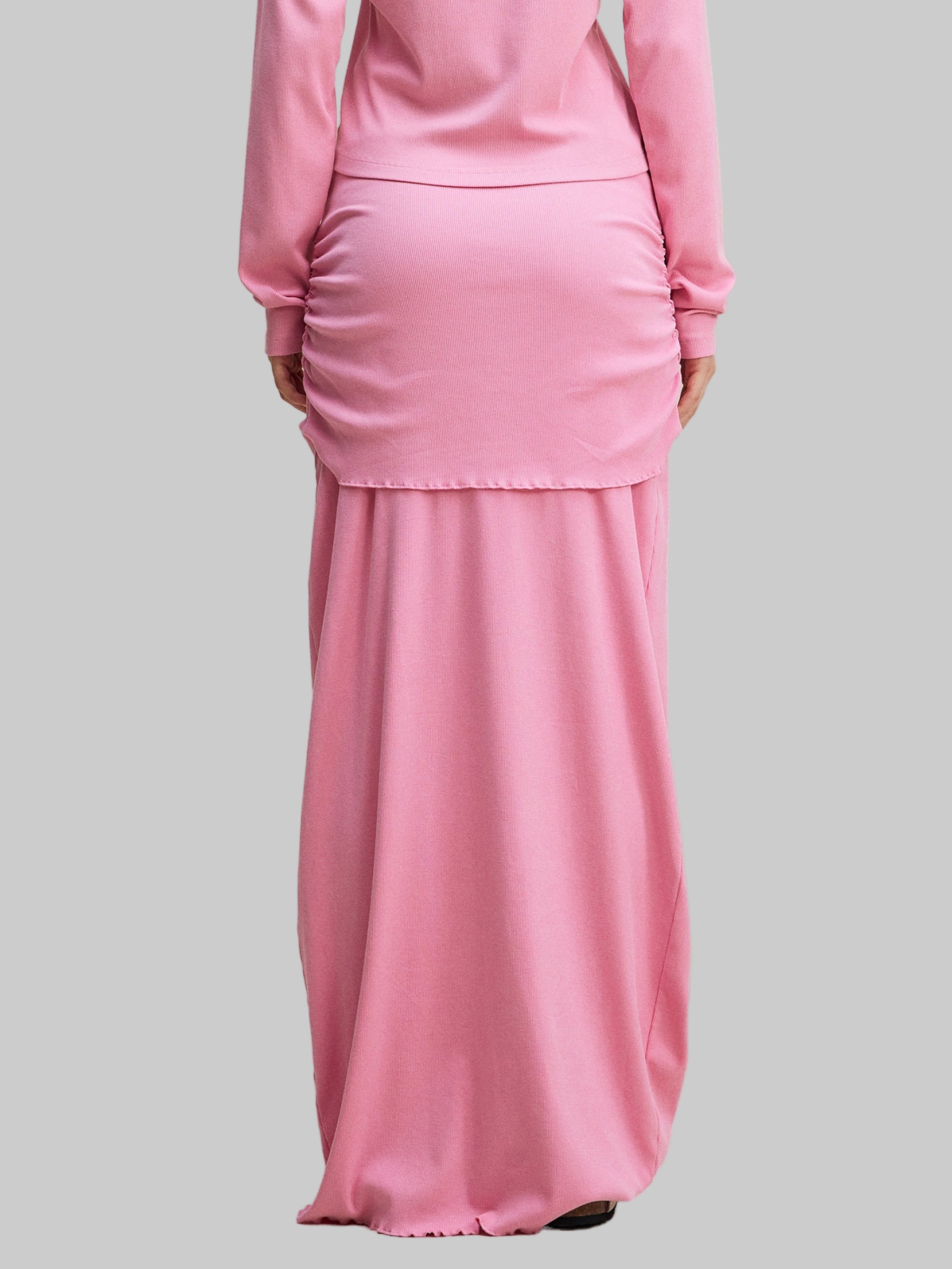 Jupe maxi moulante aux hanches