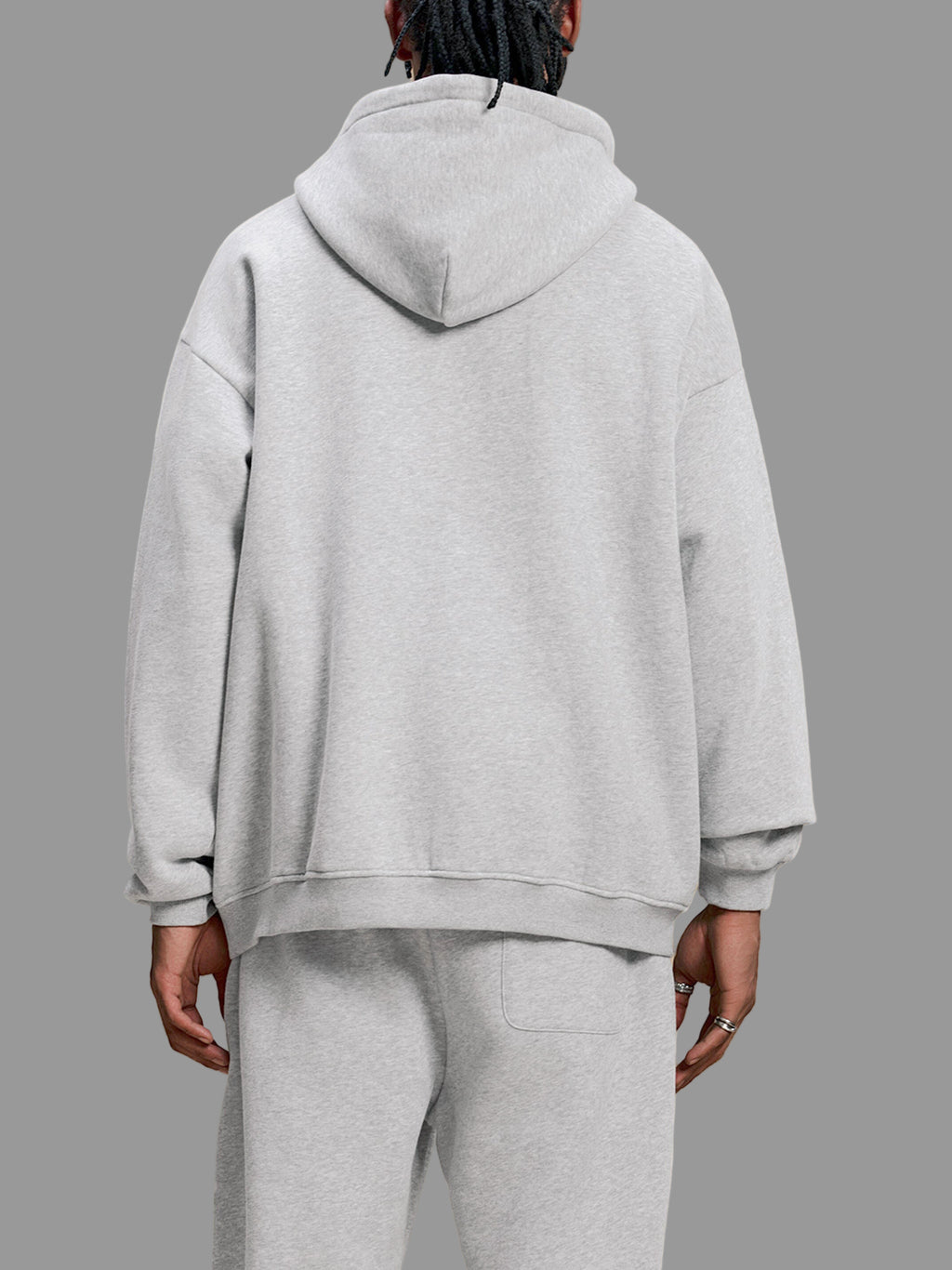 Hoodie en polaire à bandes contrastées Sun Fade