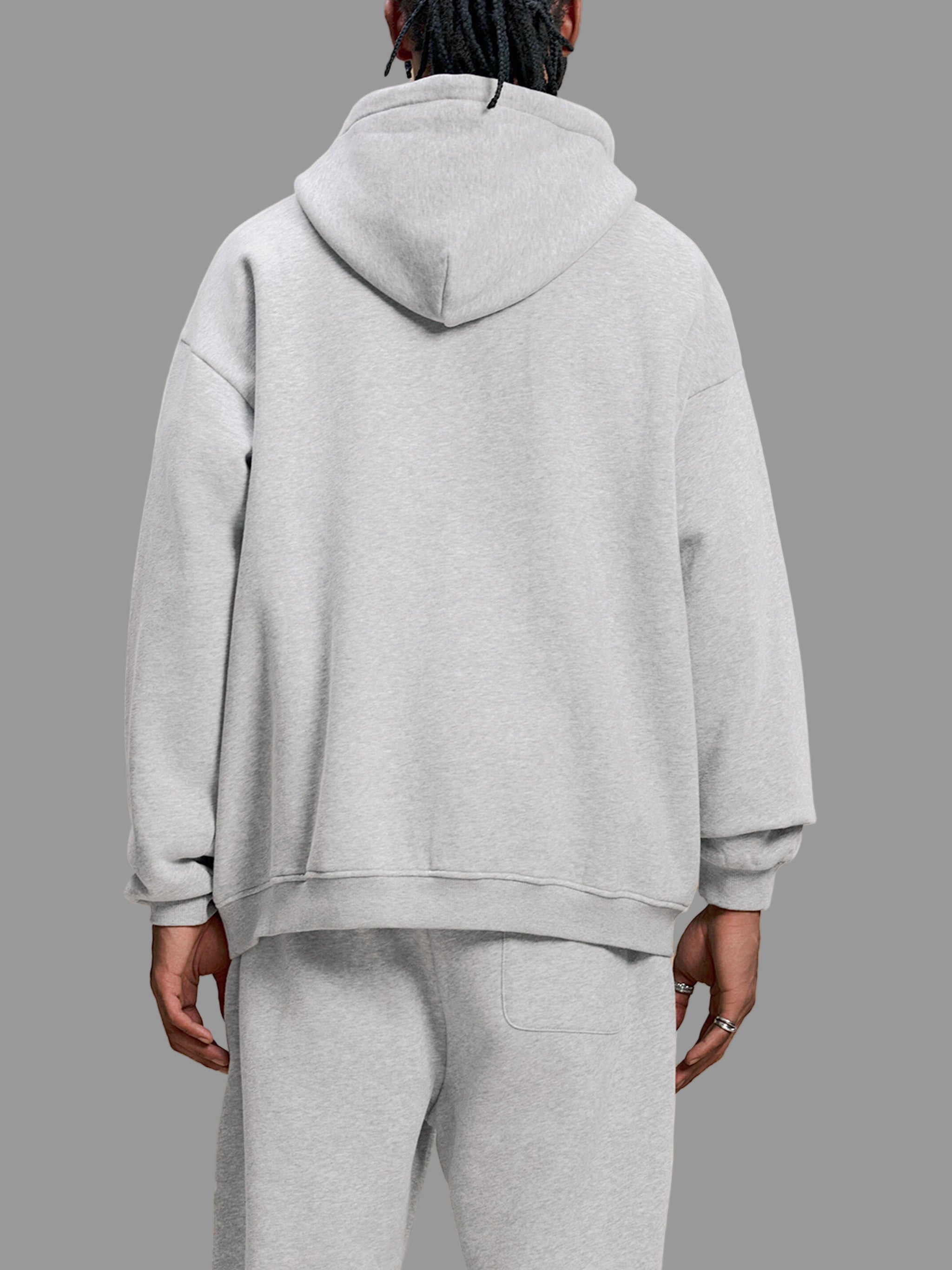 Hoodie en polaire à bandes contrastées Sun Fade