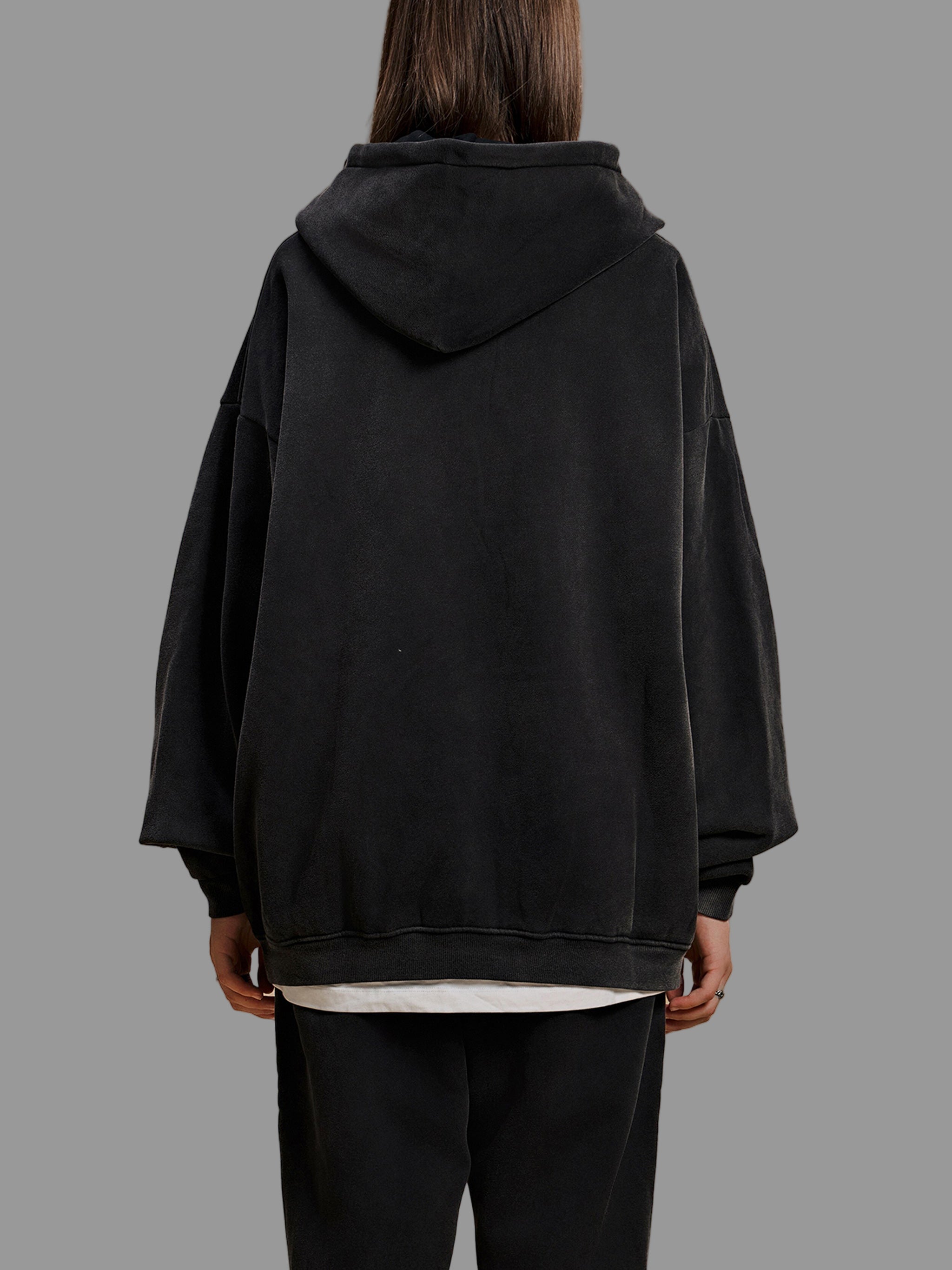 Hoodie en polaire à bandes contrastées Sun Fade