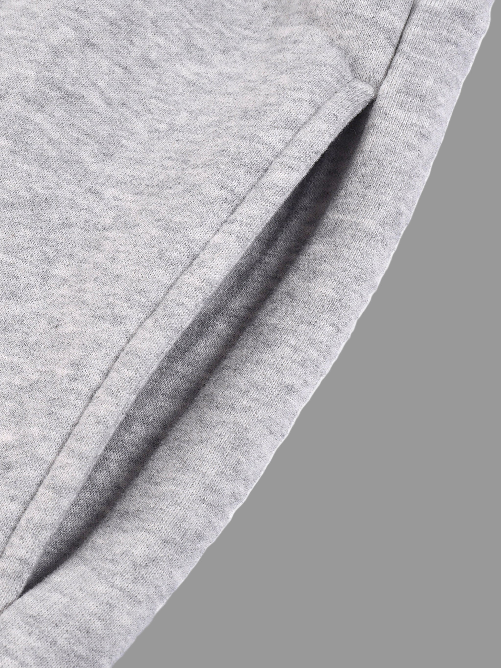 Pantalon jogging en polaire à bandes contrastées