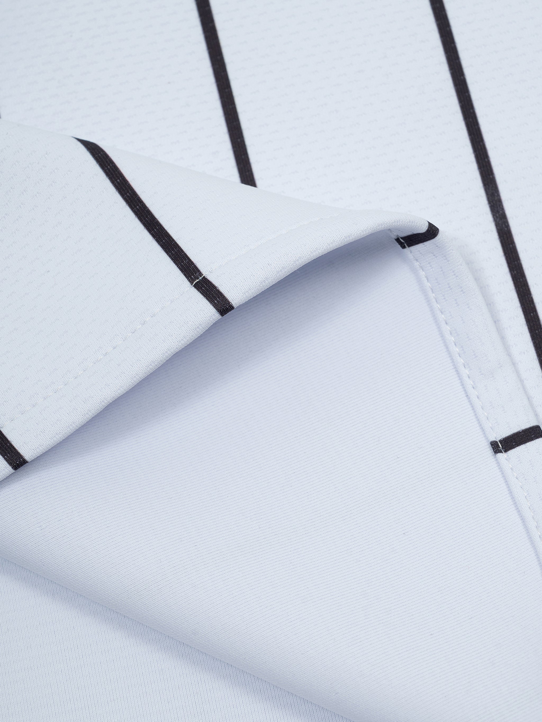 Maillot de baseball à rayures