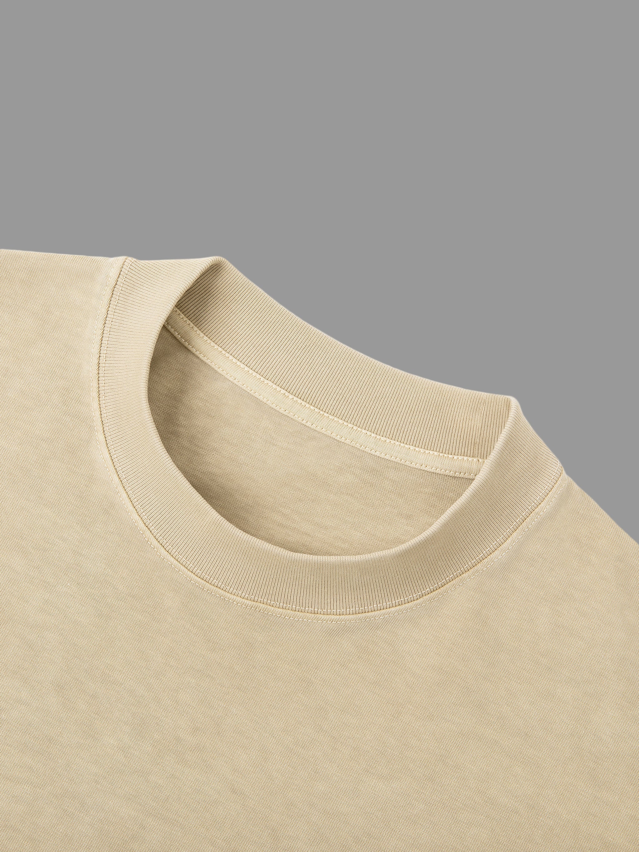 T-shirt vintage à épaules tombantes