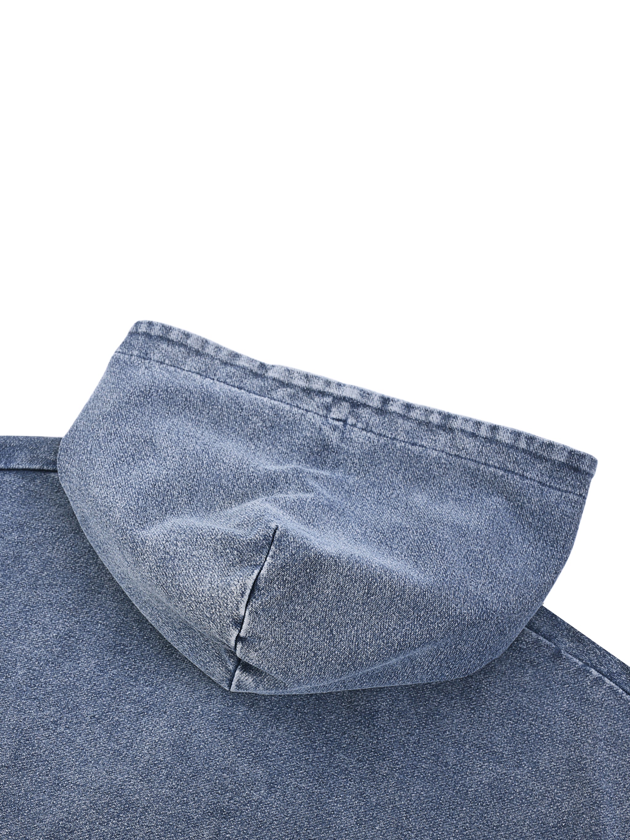 Sweat à capuche zippé oversize